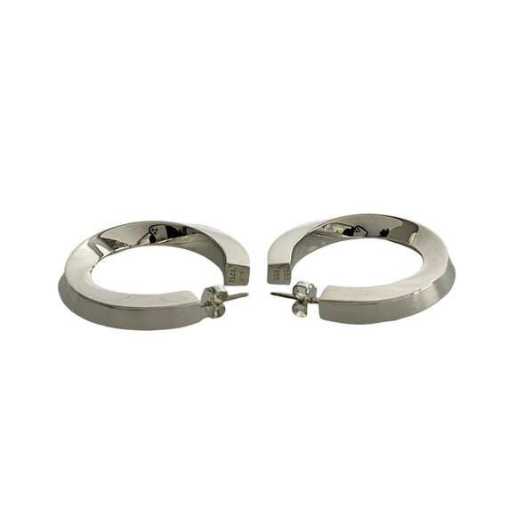 TIFFANY Silver Earrings - Picture 3 of 4